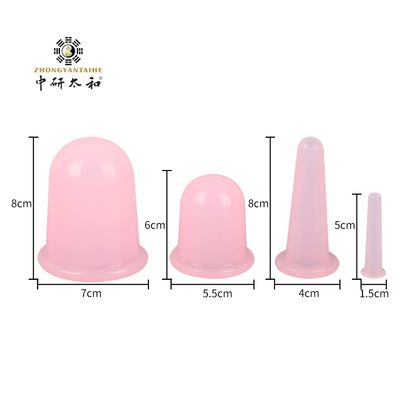 Medizinischer Silikon-Gesichts-Cupping-Tool-Set