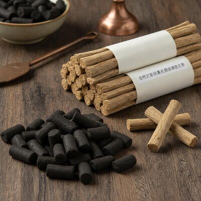 Ganzkörperanwendung Mini Moxa Schwarz und ungeruchslos Hellbraun Kräuter-Moxa-Sticks für die traditionelle chinesische Medizin