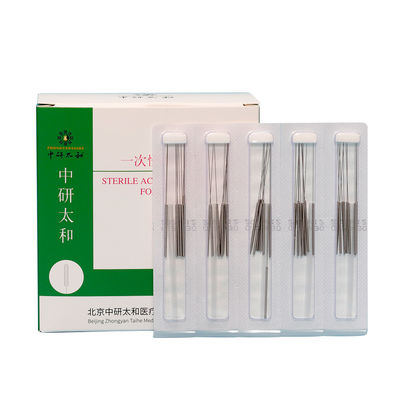 Akupunktur-Nadel-Akupunktur-Wegwerftherapie hoher Qualität 500pcs Zhongyan Taihe sterile schmerzlose