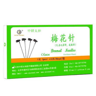 Hauthammer Haut-Aderlass-Plum Blossom Needles For Hair-Verlust Zhongyan Taihe