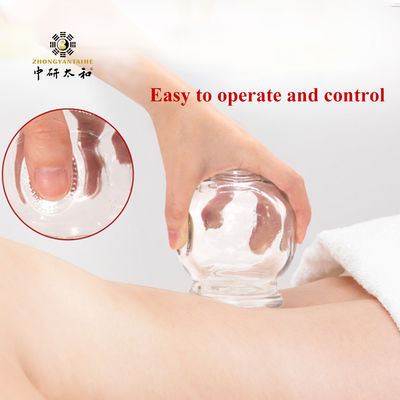 Massage-Schröpfbecher-Set, wirtschaftliche therapeutische Massage und Linderung, geeignet für Spa-Behandlungen und Therapiesitzungen