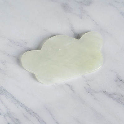 Green Jade Roller Gua Sha Set 1 Pieces Natural Stone Facial Massage Tool for Skin Care and Facial Relaxation Beauty Tool
