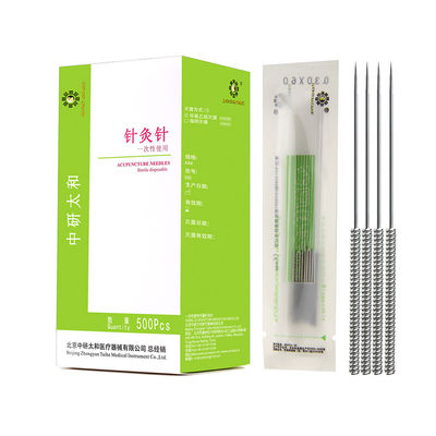 10 mm Handgelenk Länge gerade Akupunktur Intradermale Nadeln für traditionelle chinesische Medizin und Schmerzlinderung