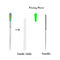 Wegwerfnadeln der akupunktur-100Pcs für einzelne umrandete Nadel-Akupunktur des Gebrauchs-drei