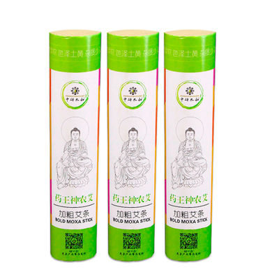 Schwarze reine Moxa-Rollen für Moxibustion Moxibustion von Körperakupunkturpunkten Natürliche Kräuterrollen zur Förderung von Gesundheit und Management