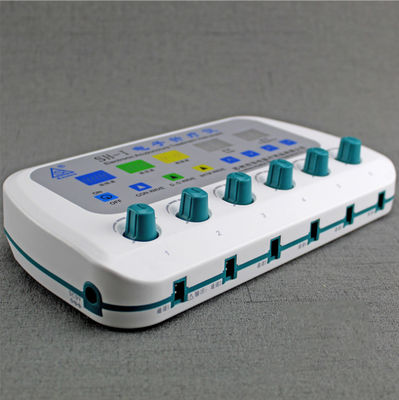 Output Intensity 0-10mA Electronic Acupuncture Therapy Device White Suitable for by Licensed Acupuncturists and Therapists
