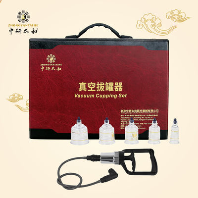 Staubsaugen Sie Sog 19 Schalen chinesische Therapie Sätze Hijama höhlende Cellulite-Massage-Rückenschmerzen-Entlastungs-
