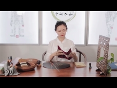 Oem / Odm Akupunkturtasche aus reiner handgefertigter Leinwand