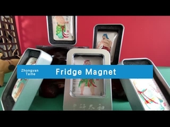 3D-Kühlschrankmagnet nach Maß, Kristallglas-Souvenir-Kühlschrankmagnet